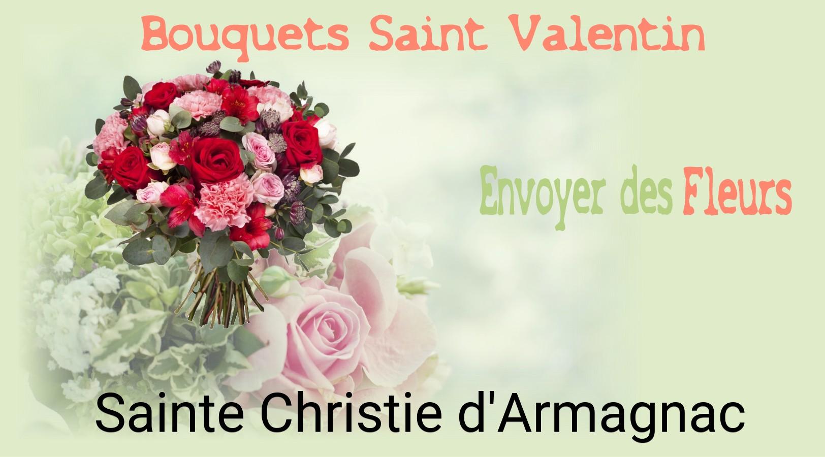 Roses de Saint-Valentin livrées à Sainte-Christie-d'Armagnac